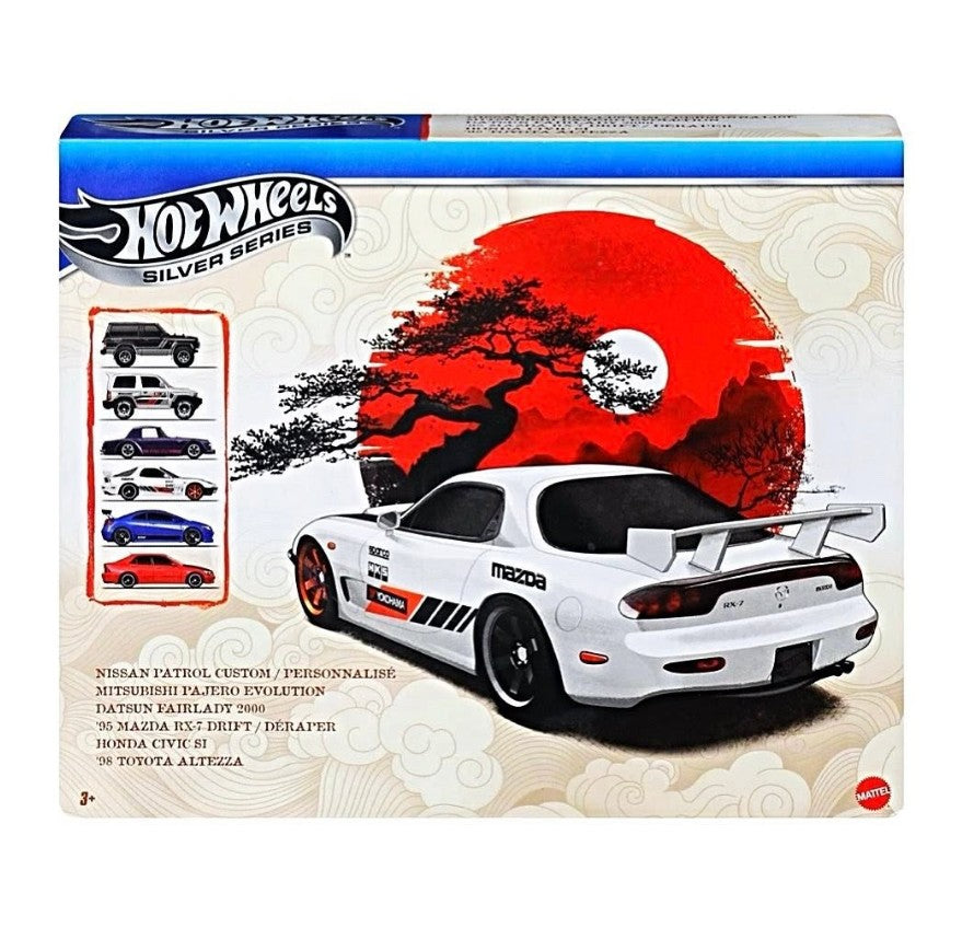 Hot Wheels - 2026 Japanese Themed Multipack - Pack of 6 Cars