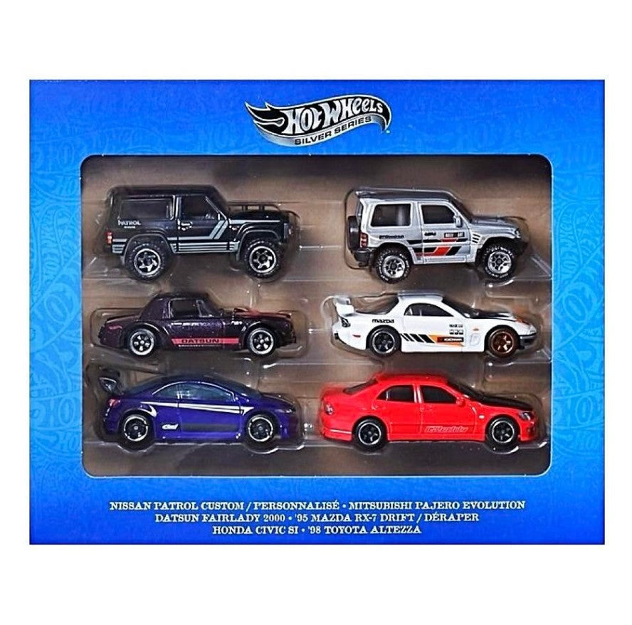 Hot Wheels - 2026 Japanese Themed Multipack - Pack of 6 Cars