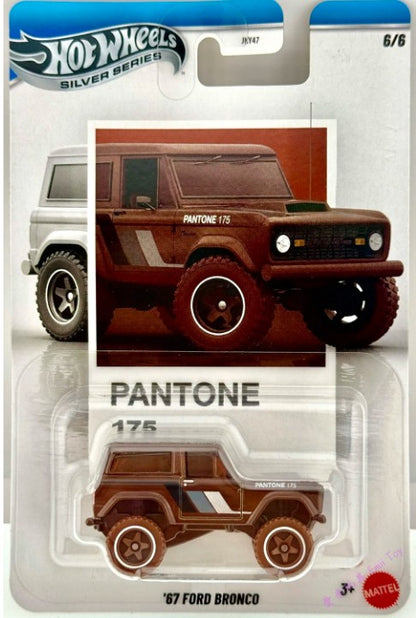 Hot Wheels Silver Series - Pantone (2026) (Mix 2) - 1967 Ford Bronco