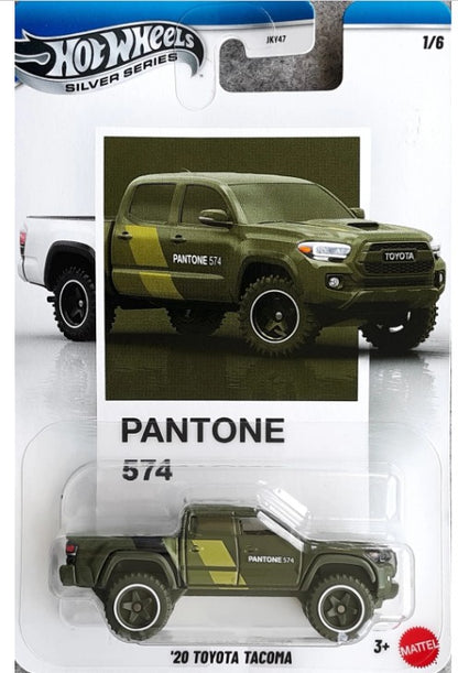 Hot Wheels Silver Series - Pantone (2026) (Mix 2) - 2020 Toyota Tacoma