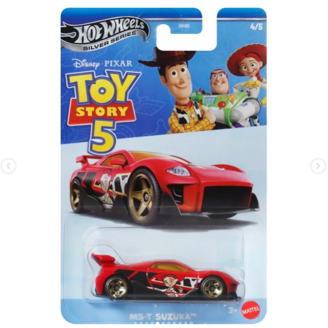 Hot Wheels Silver Series - Toy Story 5 - MS-T Suzuka