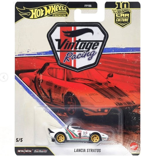 Hot Wheels Premium - Vintage Racing (2026) - Lancia Stratos #1