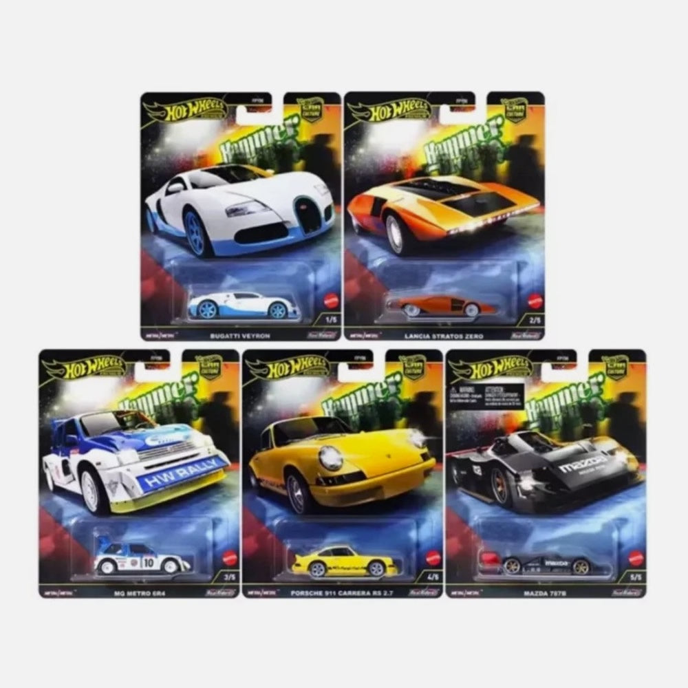 Hot Wheels Premium - Car Culture - 'Hammer Drop' - Set of 5