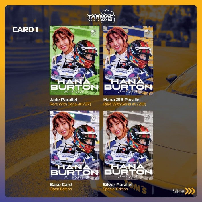 Tarmac Works - Hana Burton Trading Cards Vol. 01 (Single Pack)