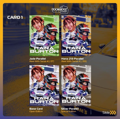 Tarmac Works - Hana Burton Trading Cards Vol. 01 (Single Pack)