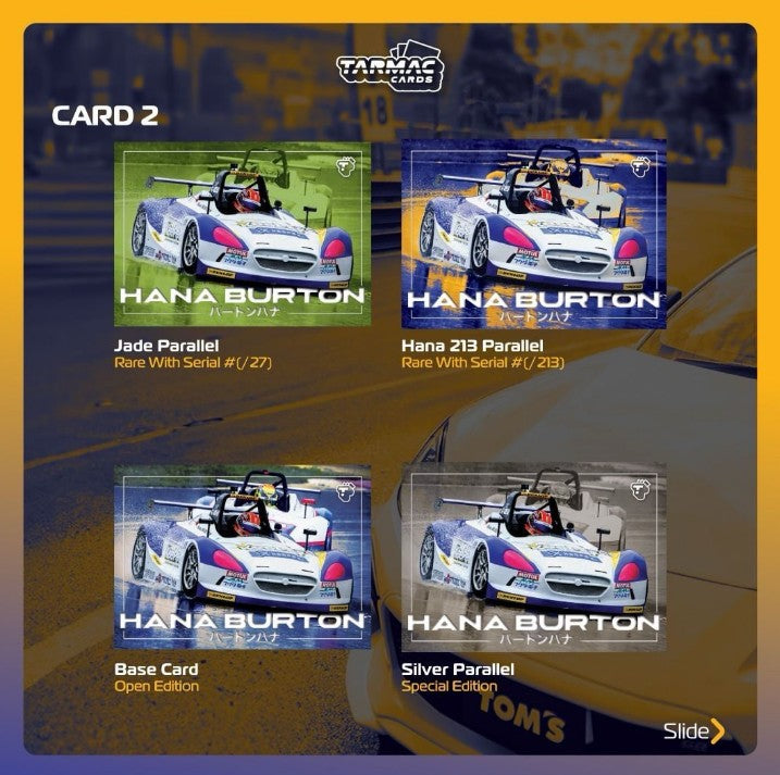 Tarmac Works - Hana Burton Trading Cards Vol. 01 (Single Pack)