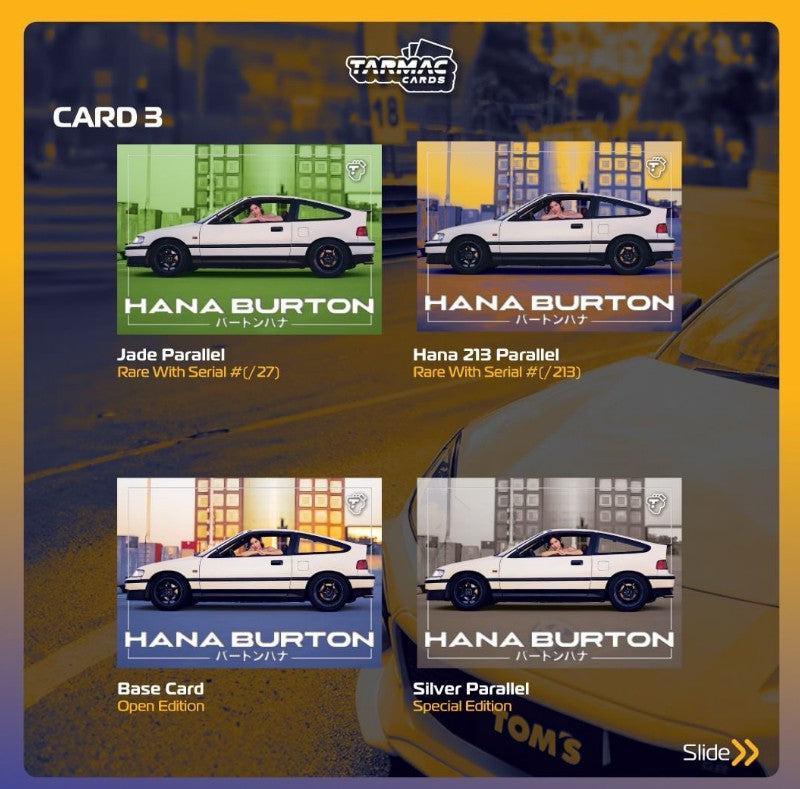 Tarmac Works - Hana Burton Trading Cards Vol. 01 (Single Pack)