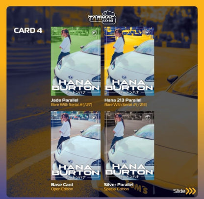 Tarmac Works - Hana Burton Trading Cards Vol. 01 (Single Pack)