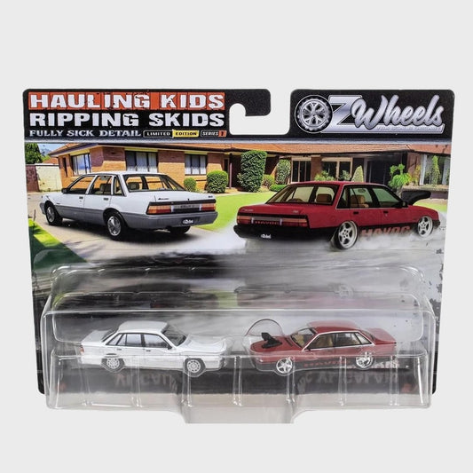 Oz Wheels - Hauling Kids & Ripping Skids FSD Twin Pack - Holden VL Commodore