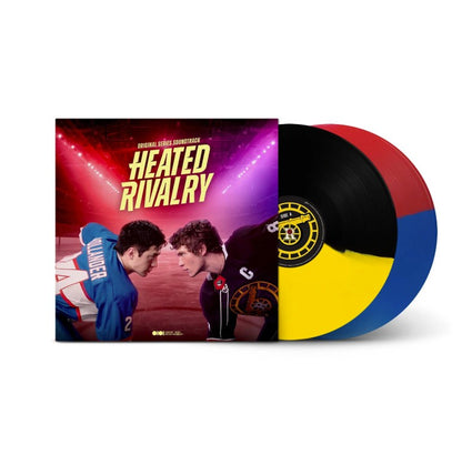 NEW - Soundtrack, Heated Rivalry (Montreal Vs Boston Edition Blue/Red & Black/Yellow) 2LP