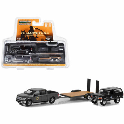 Greenlight - Hollywood 'Hitch & Tow' - Ford F-150 & Ford Bronco 'Yellowstone'