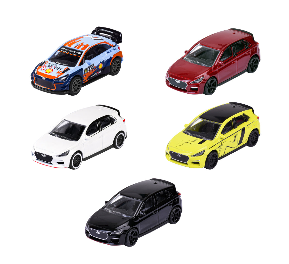 Majorette - Hyundai Driving Centre Playset + 5 Cars