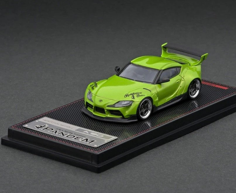 Ignition Model - Toyota Supra A90 'Pandem' (Green Metallic) - 1:64 Scale