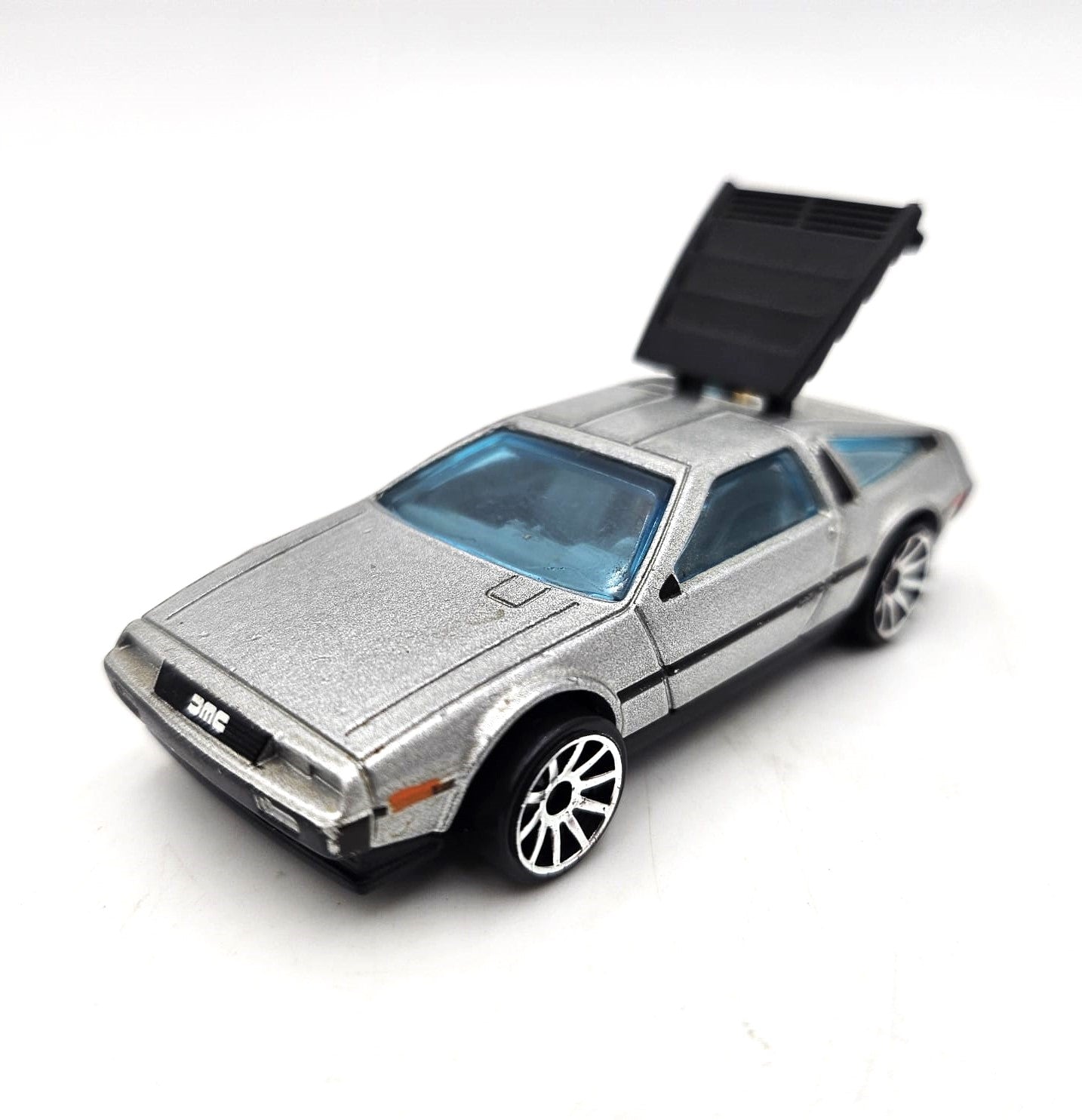 Uncarded - Hot Wheels - DMC DeLorean - Silver