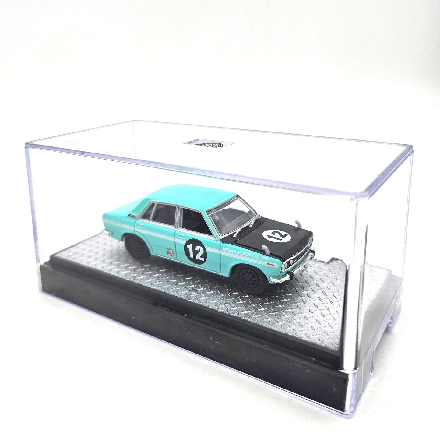 M2 - Nissan 1962 Bluebird 1600 SSS #12 (JPN01) - 1:64 Scale