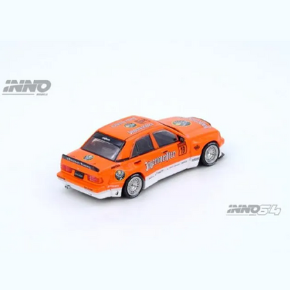 INNO64 - Mercedes-Benz 190e Pandem Rocket Bunny 'Jägermeister' (Orange)