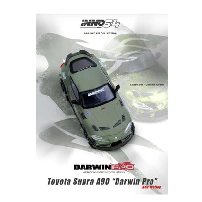 INNO64 - Toyota Supra (A90) 'Darwin Pro' (Matt Green) - 1:64 Scale