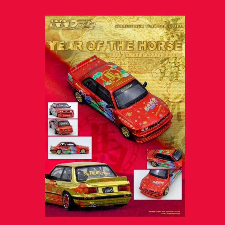INNO64 - BMW Rocket Bunny (e30) '2026 Year of the Horse' - 1:64 Scale