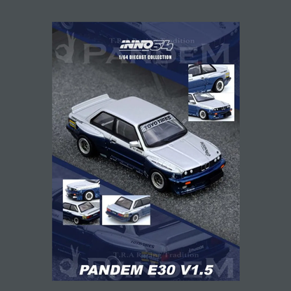 INNO64 - BMW Pandem (E30) M3 V1.5 (Blue/Silver)