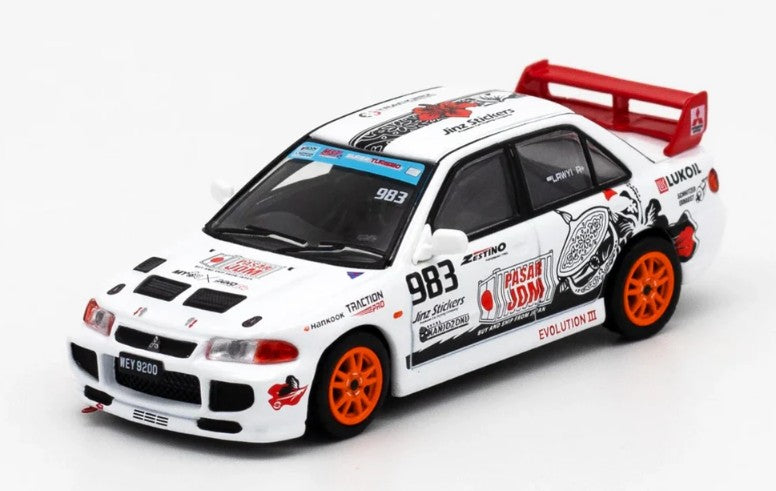INNO64 - Mitsubishi Lancer Evolution III 'Trackerz Racing' - 1:64 Scale