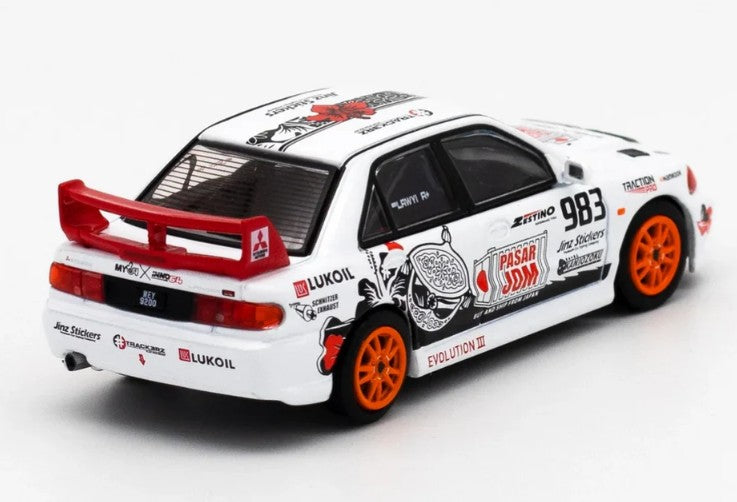 INNO64 - Mitsubishi Lancer Evolution III 'Trackerz Racing' - 1:64 Scale