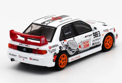 INNO64 - Mitsubishi Lancer Evolution III 'Trackerz Racing' - 1:64 Scale