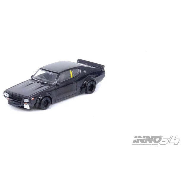 INNO64 -  Nissan Skyline 2000 GT-R (KPGC110) 'Kenmeri' (Black) - 1:64 Scale
