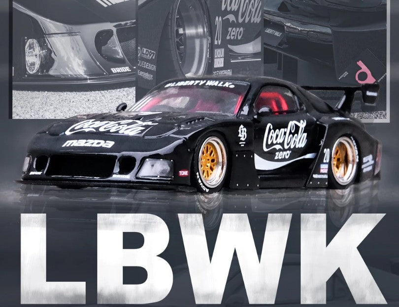 INNO64 - LBWK Mazda RX7 (FD3S) LB Super Silhouette (Black)