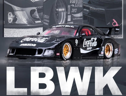 INNO64 - LBWK Mazda RX7 (FD3S) LB Super Silhouette (Black)