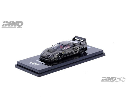 INNO64 - LBWK Ferrari F40 (Chrome Black) - 1:64 Scale
