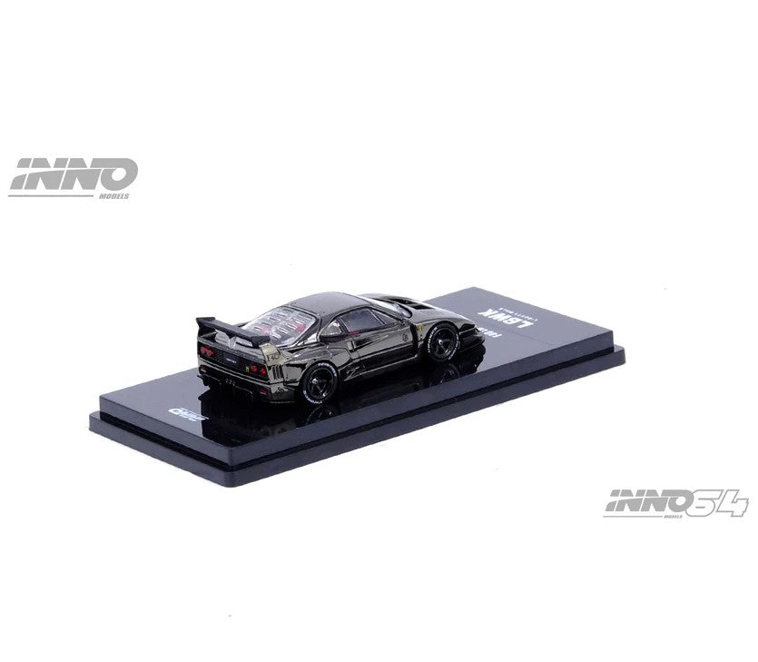 INNO64 - LBWK Ferrari F40 (Chrome Black) - 1:64 Scale