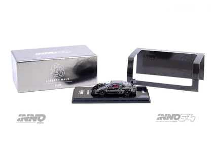 INNO64 - LBWK Ferrari F40 (Chrome Black) - 1:64 Scale
