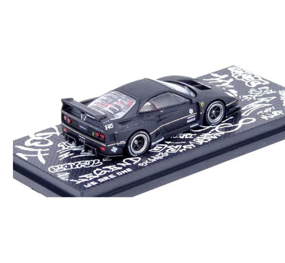 INNO64 - LBWK Ferrari F40 (Black/White) - 1:64 Scale