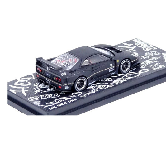INNO64 - LBWK Ferrari F40 (Black/White) - 1:64 Scale
