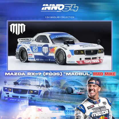 INNO64 - Mazda RX-7 (FD3S) 'Pandem Rocket Bunny' MADBUL Madlab Collection 001