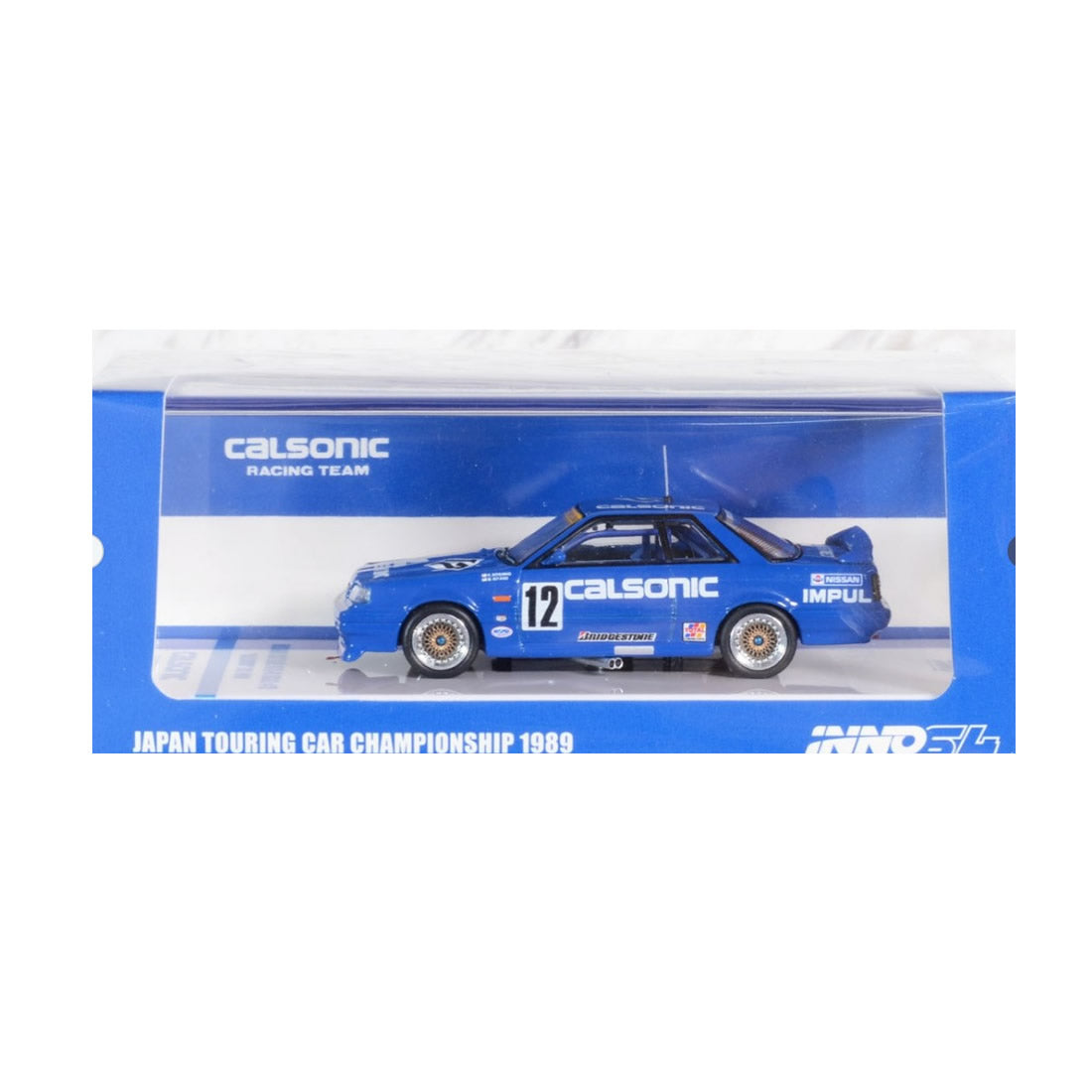 INNO64 - Nissan Skyline GT-R (R31) #12 'Calsonic' JTCC - 1:64 Scale