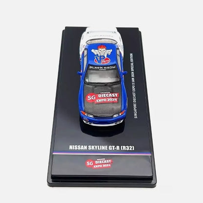 INNO64 - Nissan Skyline GT-R (R32) #24 'Singapore Diecast Expo 2024' - 1:64 Scale