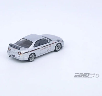 INNO64 - Nissan Skyline GT-R (R33) Tuned 'Mine's' (Silver) - 1:64 Scale