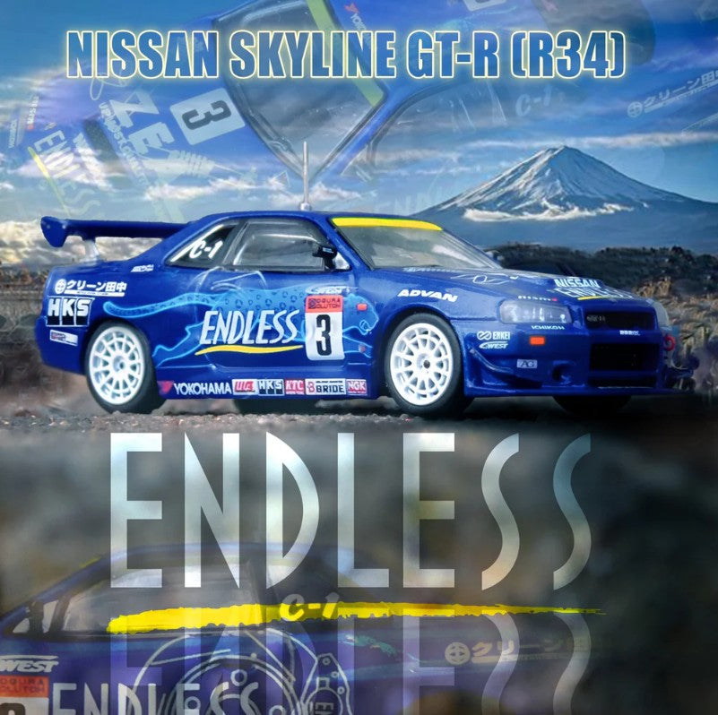 INNO64 - Nissan Skyline GT-R (R34) #3 'Endless Advan' Super Series Winner