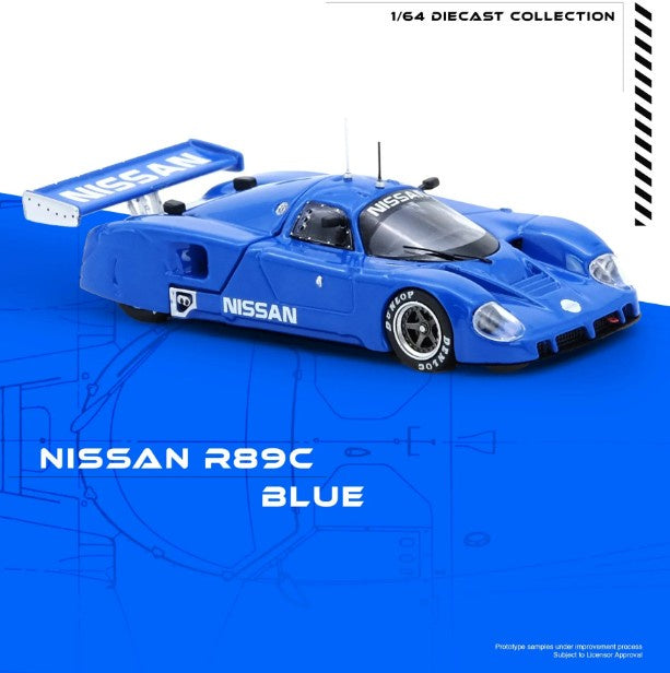 INNO64 - Nissan R89C (Blue) - 1:64 Scale