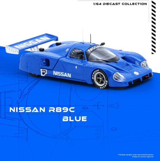 INNO64 - Nissan R89C (Blue) - 1:64 Scale