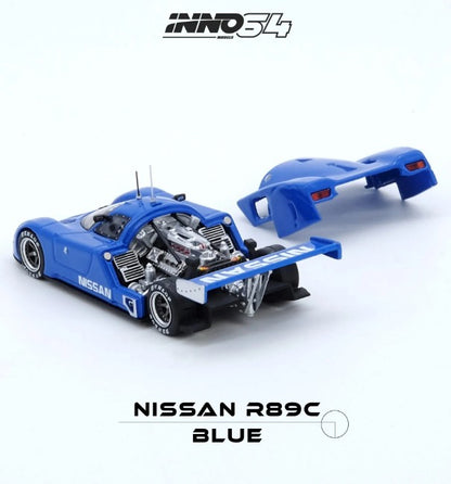 INNO64 - Nissan R89C (Blue) - 1:64 Scale