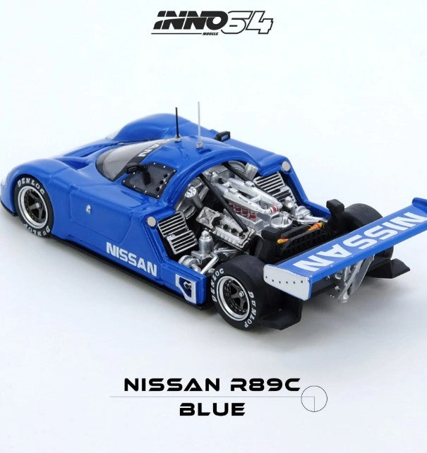 INNO64 - Nissan R89C (Blue) - 1:64 Scale