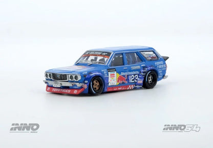 INNO64 - 1976 Mazda RX3 'Mad Mike' Station Wagon - 2024 D1GP Series - 1:64 Scale