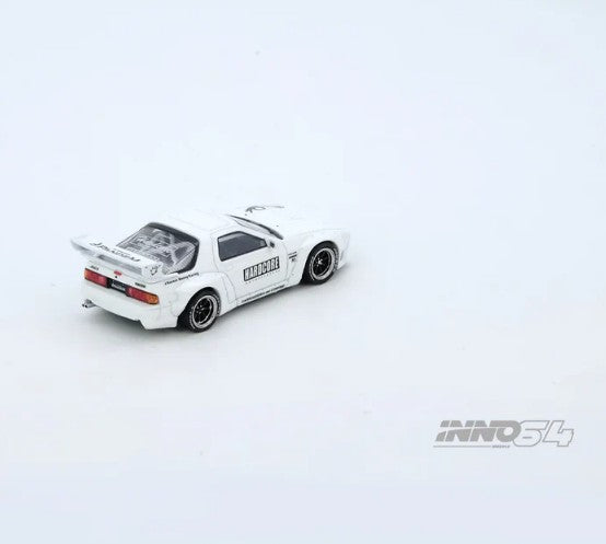 INNO64 - Mazda RX-7 (FC3S) 'Pandem Aero' Widebody (White) - 1:64 Scale
