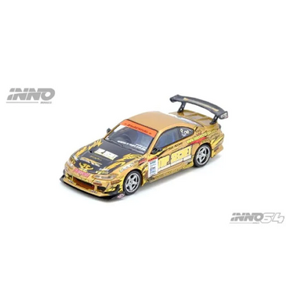 INNO64 - 2004 Nissan Silvia (S15) Top Secret D1 GP Series Winner (Gold)