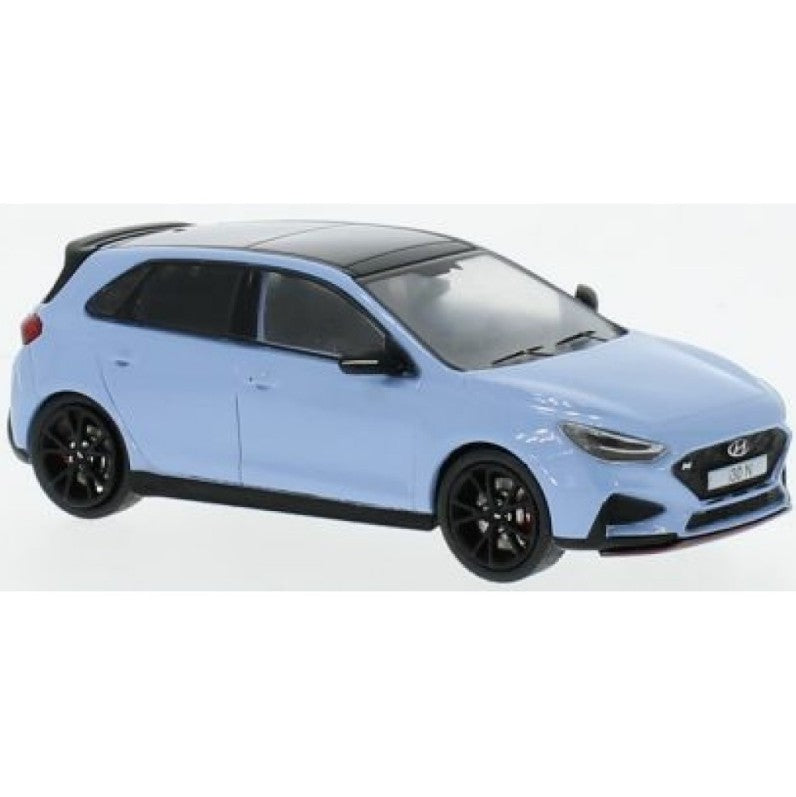 IXO Models - 2022 Hyundai i30 N (Light Blue) - 1:43 Scale