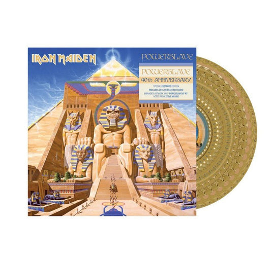 NEW - Iron Maiden, Powerslave (Zoetrope Picture Disc)