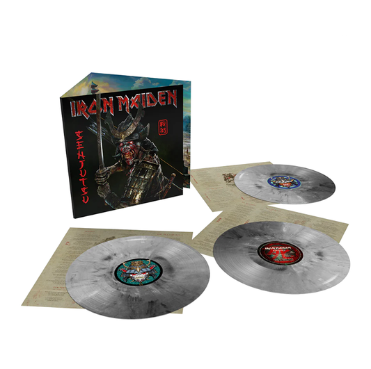 NEW - Iron Maiden, Senjutsu (Silver/Black) 3LP