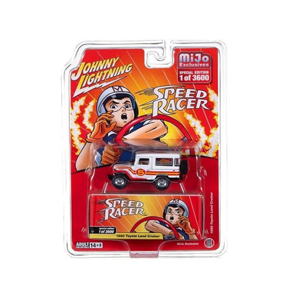 Johnny Lightning - Toyota 1980 Land Cruiser 'Speed Racer' - 1:64 Scale”